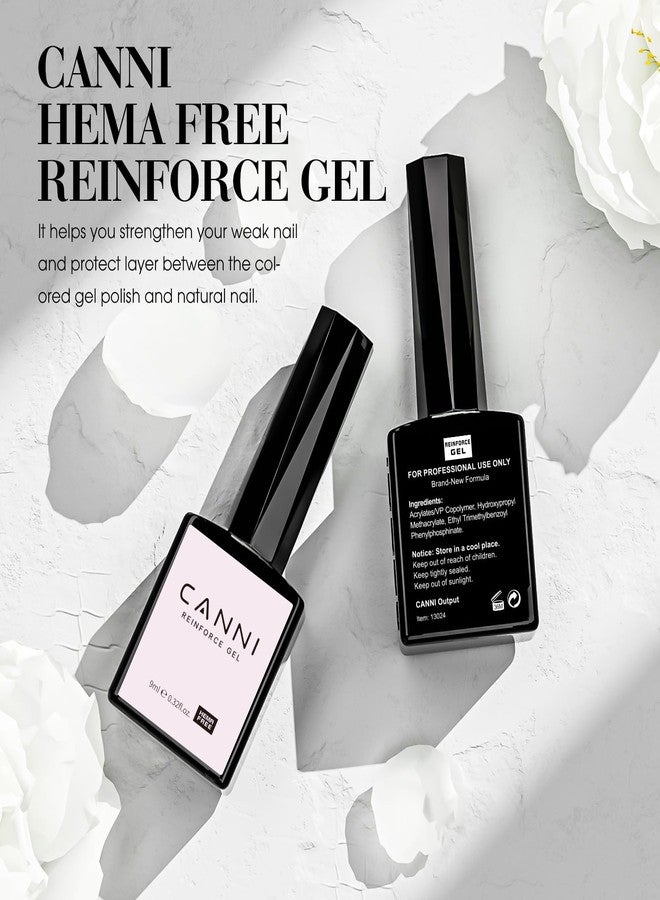 CANNI Nail Strengthening Reinforce Gel – Repair Hardener Polish for Weak, Damaged Nails, Clear Soak-Off, Long-Lasting DIY Nail Art for Women - Image 2